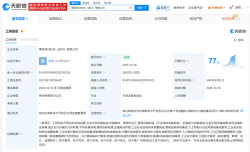 博亞精工等在武漢成立科技新公司，注冊(cè)資本2000萬布局計(jì)算機(jī)系統(tǒng)集成服務(wù)