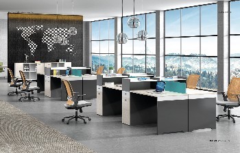 辦公桌工位-辦公卡位廠家-智賢達(dá)辦公家具